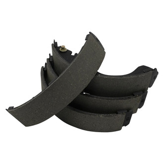 TRQ® - Rear Drum Brake Shoes