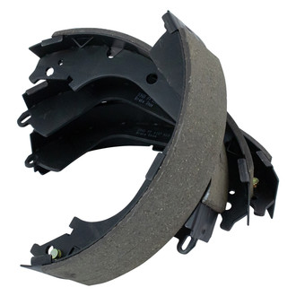 TRQ® - Rear Drum Brake Shoes