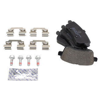 TRQ® - Semi-Metallic Rear Disc Brake Pads