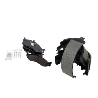 TRQ® - Ceramic Front and Rear Disc Brake Pads