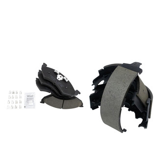 TRQ® - Ceramic Front and Rear Disc Brake Pads