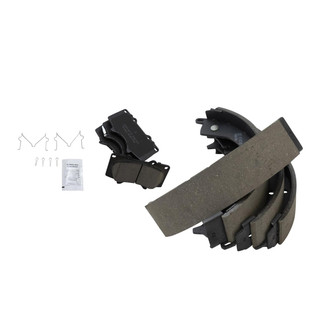 TRQ® - Ceramic Front and Rear Disc Brake Pads