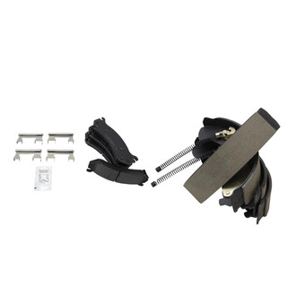 TRQ® - Ceramic Front and Rear Disc Brake Pads