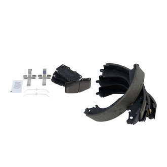 TRQ® - Ceramic Front and Rear Disc Brake Pads