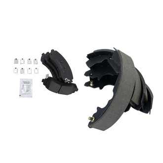 TRQ® - Ceramic Front and Rear Disc Brake Pads