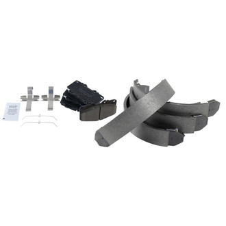 TRQ® - Ceramic Front and Rear Disc Brake Pads
