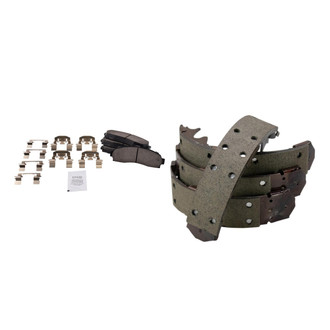 TRQ® - Ceramic Front and Rear Disc Brake Pads