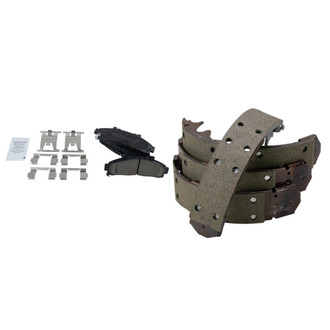 TRQ® - Ceramic Front and Rear Disc Brake Pads