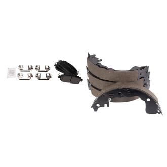 TRQ® - Ceramic Front and Rear Disc Brake Pads