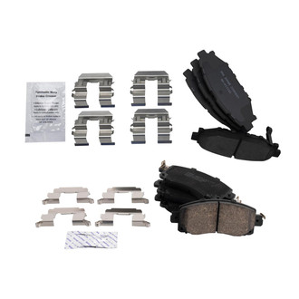 TRQ® - Ceramic Front and Rear Disc Brake Pads