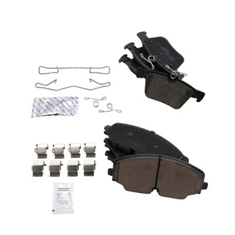 TRQ® - Ceramic Front and Rear Disc Brake Pads