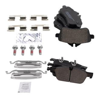 TRQ® - Ceramic Front and Rear Disc Brake Pads