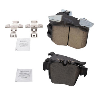 TRQ® - Ceramic Front and Rear Disc Brake Pads