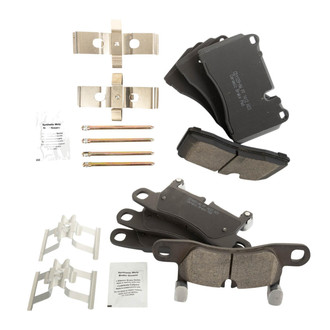 TRQ® - Ceramic Front and Rear Disc Brake Pads
