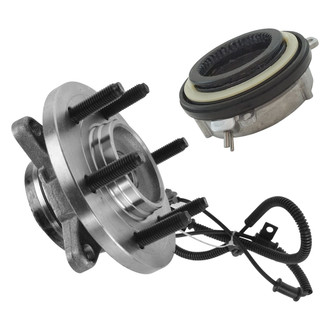 TRQ® - Front Driver or Passenger Side Wheel Bearing and Hub Assembly Kit