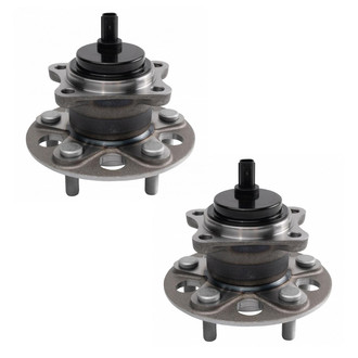 TRQ® - Rear Driver and Passenger Side Wheel Bearing and Hub Assembly Kit