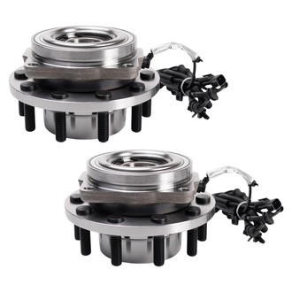 TRQ® - Front Driver and Passenger Side Wheel Bearing and Hub Assembly