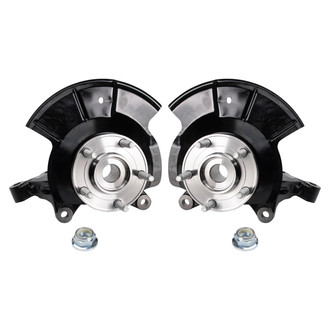 TRQ® - Front Driver and Passenger Side Wheel Bearing and Hub Assembly