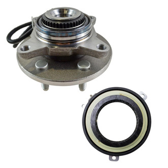 TRQ® - Front Passenger Side Wheel Bearing and Hub Assembly