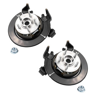 TRQ® - Rear Driver and Passenger Side Wheel Bearing and Hub Assembly Kit