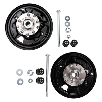TRQ® - Rear Driver and Passenger Side Wheel Bearing and Hub Assembly Kit