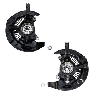 TRQ® - Front Driver and Passenger Side Wheel Bearing and Hub Assembly Kit
