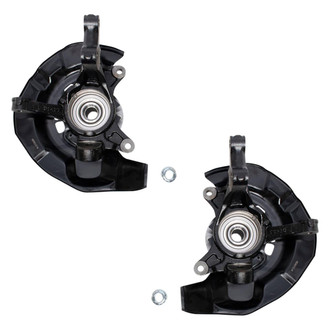 TRQ® - Front Driver and Passenger Side Wheel Bearing and Hub Assembly Kit