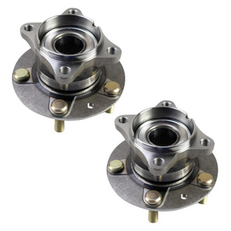 TRQ® - Rear Driver and Passenger Side Wheel Bearing and Hub Assembly Kit