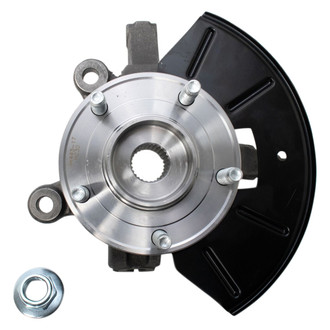 TRQ® - Front Driver Side Wheel Bearing and Hub Assembly