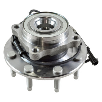 TRQ® - Front Driver Side Wheel Bearing and Hub Assembly