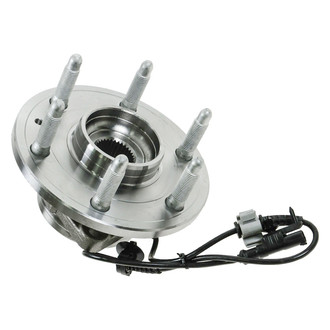 TRQ® - Front Driver Side Wheel Bearing and Hub Assembly