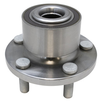 TRQ® - Front Driver Side Wheel Bearing and Hub Assembly