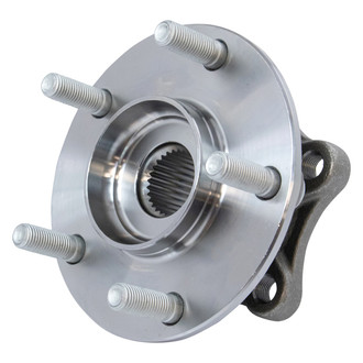 TRQ® - Front Driver Side Wheel Bearing and Hub Assembly
