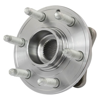 TRQ® - Front Driver Side Wheel Bearing and Hub Assembly