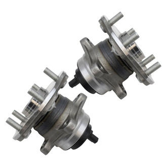 TRQ® - Rear Driver and Passenger Side Wheel Bearing and Hub Assembly Kit