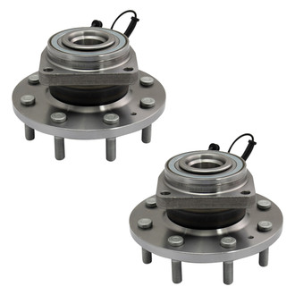 TRQ® - Front Driver and Passenger Side Wheel Bearing and Hub Assembly Kit