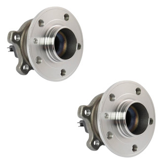 TRQ® - Rear Driver and Passenger Side Wheel Bearing and Hub Assembly Kit