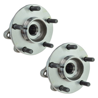 TRQ® - Front Driver and Passenger Side Wheel Bearing and Hub Assembly