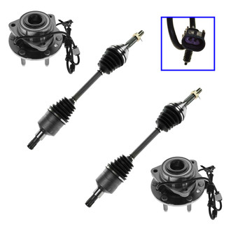 TRQ® - Front Axle Shaft Kit