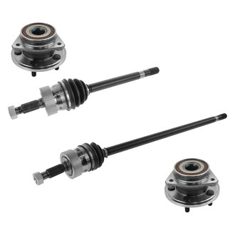 TRQ® - Front Axle Shaft Kit