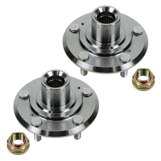 TRQ® - Front Driver and Passenger Side Wheel Hubs