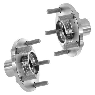TRQ® - Front Driver and Passenger Side Wheel Hubs