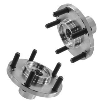 TRQ® - Front Driver and Passenger Side Wheel Hubs