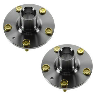 TRQ® - Front Driver and Passenger Side Wheel Hubs