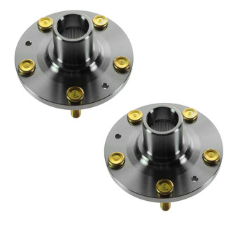 TRQ® - Front Driver and Passenger Side Wheel Hubs