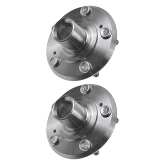 TRQ® - Front Driver and Passenger Side Wheel Hubs