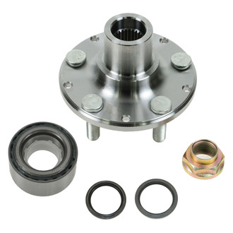 TRQ® - Front Driver Side Wheel Bearing and Hub Assembly Kit
