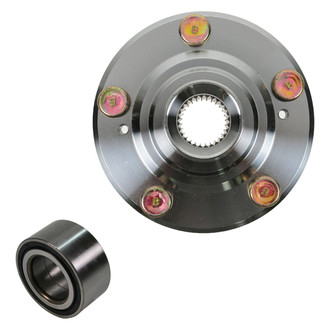 TRQ® - Front Driver or Passenger Side Wheel Bearing and Hub Assembly Kit