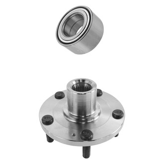 TRQ® - Front Driver or Passenger Side Wheel Bearing and Hub Assembly Kit