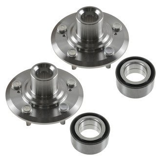 TRQ® - Front Driver or Passenger Side Wheel Bearing and Hub Assembly Repair Kit